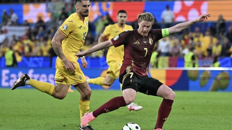 Phong độ thi đấu của Ukraine vs Bỉ tại mùa giải Euro 2024