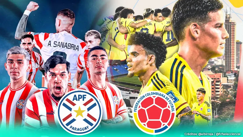 Colombia vs Paraguay